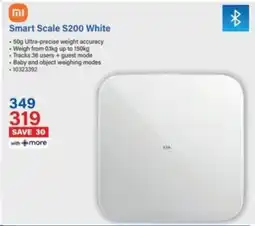 Incredible Connection Xiaomi Smart Scale S200 White offer