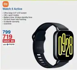 Incredible Connection Xiaomi Watch 5 Active offer