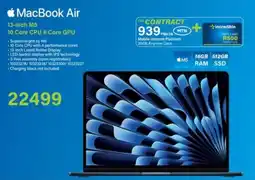 Incredible Connection Apple MacBook Air 13-inch M5 10 Core CPU 8 Core GPU offer