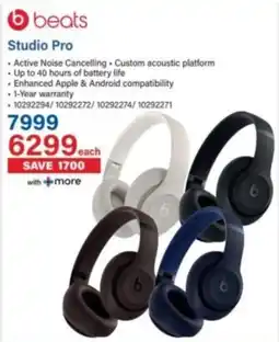 Incredible Connection Beats Studio Pro offer