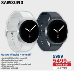 Incredible Connection Samsung Galaxy Watch8 44mm BT offer
