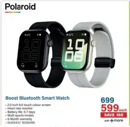 Incredible Connection Polaroid Boost Bluetooth Smart Watch offer