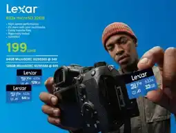 Incredible Connection Lexar 633x microSD 32GB offer