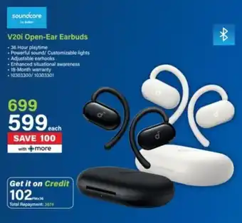 Soundcore V20i Open-Ear Earbuds