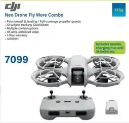 Incredible Connection Dji Neo Drone Fly More Combo offer