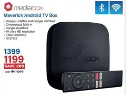 Incredible Connection Mediabox Maverick Android TV Box offer