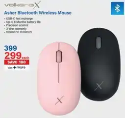 Incredible Connection Volkano X Asher Bluetooth Wireless Mouse offer