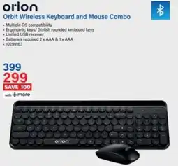 Incredible Connection Orion Orbit Wireless Keyboard and Mouse Combo offer