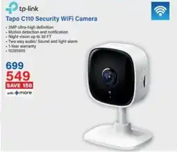 Incredible Connection Tp-link Tapo C110 Security WiFi Camera offer
