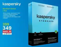 Incredible Connection Kaspersky Standard 1 Device 1-Year offer
