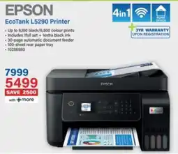 Incredible Connection Epson EcoTank L5290 Printer offer