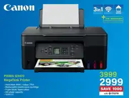 Incredible Connection Canon PIXMA G3470 MegaTank Printer offer