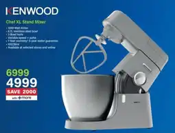 Incredible Connection Kenwood Chef XL Stand Mixer offer