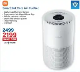 Incredible Connection Xiaomi Smart Pet Care Air Purifier offer