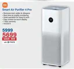 Incredible Connection Xiaomi Smart Air Purifier 4 Pro offer