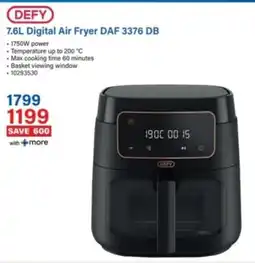 Incredible Connection Defy Digital Air Fryer offer
