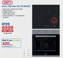 Incredible Connection Defy Oven Hob Box Set offer