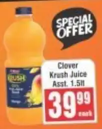 Frontline Clover Krush Juice offer