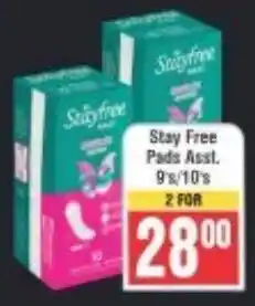 Frontline Stay Free Pads offer