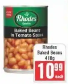 Frontline Rhodes Baked Beans offer