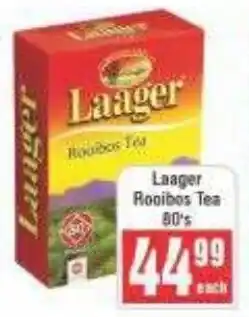 Frontline Laager Rooibos Tea offer