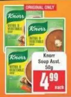 Frontline Knorr Soup offer