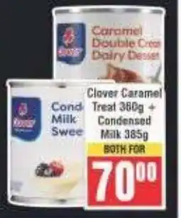 Frontline Clover Caramel Treat + Condensed Milk offer