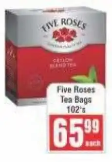 Frontline Five Roses Tea Bags offer