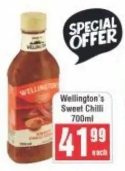 Frontline Wellington's Sweet Chilli offer