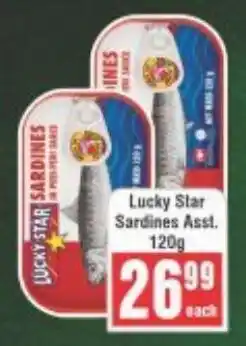 Frontline Lucky Star Sardines offer