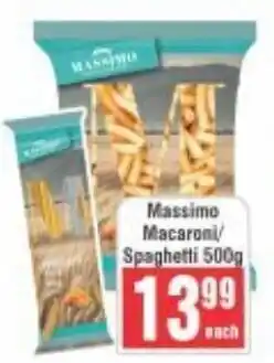 Frontline Massimo Macaroni/ Spaghetti offer