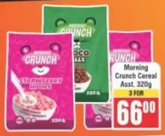 Frontline Morning Crunch Cereal offer