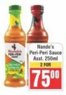 Frontline Nando's Peri-Peri Sauce offer