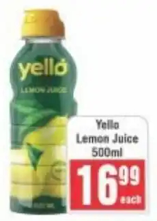 Frontline Yello Lemon Juice offer