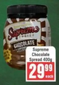 Frontline Supreme Chocolate Spread offer