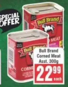 Frontline Bull Brand Corned Meat offer