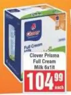 Frontline Clover Prisma Full Cream Milk offer