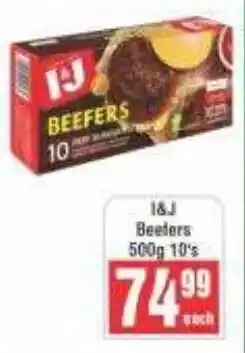 Frontline I&J Beefers offer