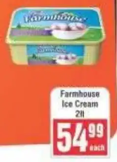 Frontline Farmhouse Ice Cream offer