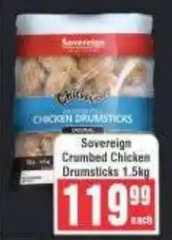 Frontline Sovereign Crumbed Chicken Drumsticks offer