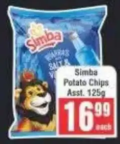 Frontline Simba Potato Chips offer