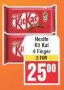Frontline Nestle Kit Kat 4 Finger offer