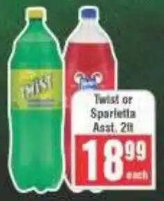 Frontline Twist or Sparletta offer