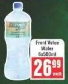 Frontline Front Value Water offer
