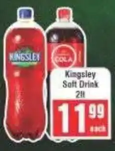 Frontline Kingsley Soft Drink offer