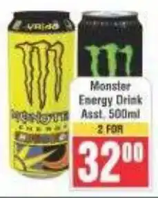 Frontline Monster Energy Drink offer