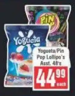 Frontline Yogueta/ Pin Pop Lollipop's offer