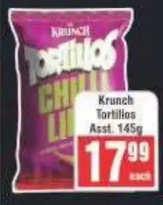 Frontline Krunch Tortillos offer