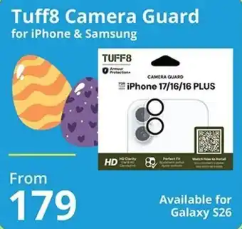 Cellucity Tuff8 Camera Guard for iPhone & Samsung offer