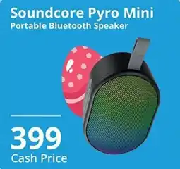 Cellucity Soundcore Pyro Mini Portable Bluetooth Speaker offer